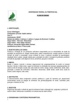 Saúde Coletiva I