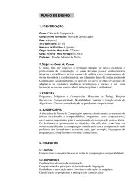 Teoria da Computação
