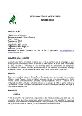 Direito e Cidadania