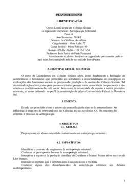 Antropologia Estrutural
