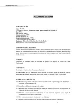 Estágio Curricular Supervisionado II
