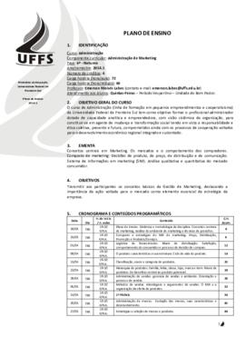 Administração de Marketing