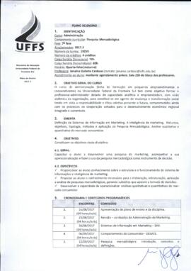 Pesquisa Mercadológica