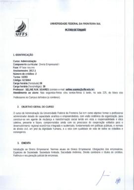 Direito Empresarial I