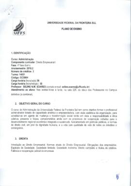 Direito Empresarial I
