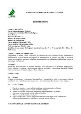 História Indígena