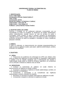 Saúde Coletiva II