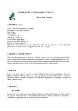 Cálculo II