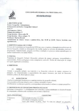 Geografia Cultural