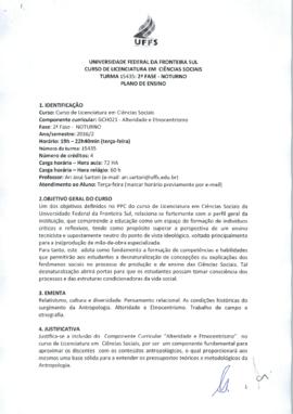 Alteridade e Etnocentrismo