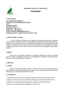 Mecânica dos Solos