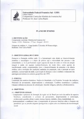 História da Fronteira Sul