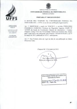 Portaria 340-GR-2013