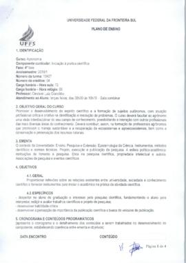 Iniciação à Prática Científica
