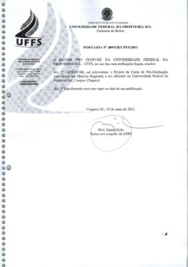 Portaria 409-GR-2011