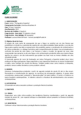 Literatura Brasileira III