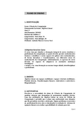 Álgebra Linear