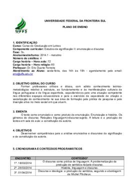 Estudos da Significação II