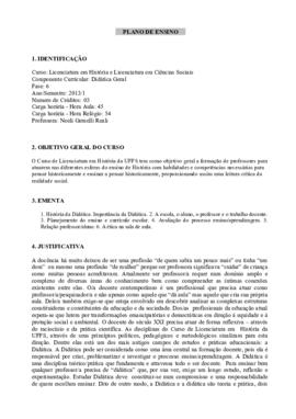 Didática Geral