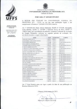 Portaria 169-GR-2013