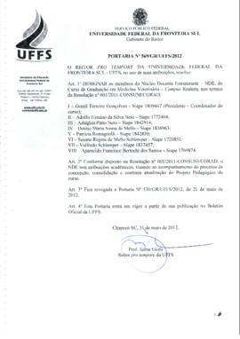 Portaria 569-GR-2012