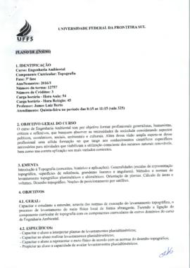 Topografia - Turma B