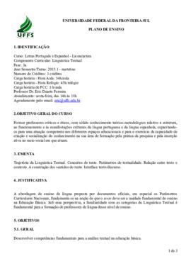 Linguística Textual