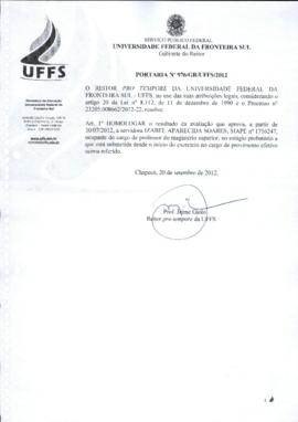Portaria 976-GR-2012
