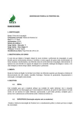 História da Fronteira Sul