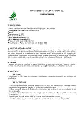 Matemática Discreta