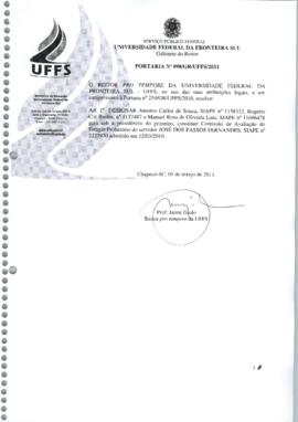 Portaria 098-GR-2011