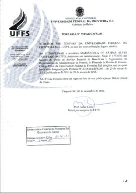 Portaria 794-GR-2011