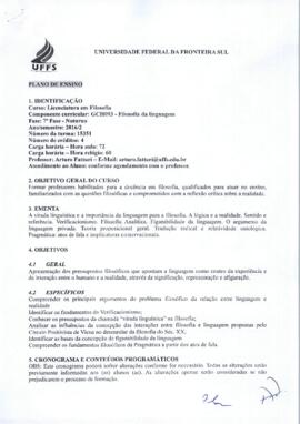 Filosofia da Linguagem