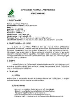 Saúde Ambiental