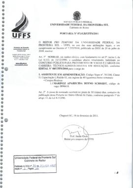 Portaria 071-GR-2011