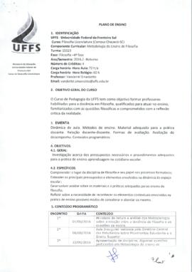 Metodologia do Ensino de Filosofia