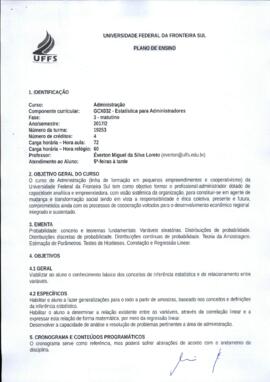 Estatística para Administradores