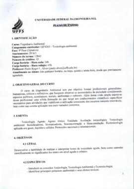 Toxicologia Ambiental