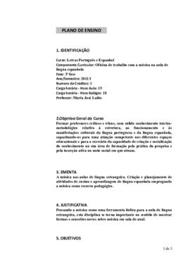 Oficina I - Música