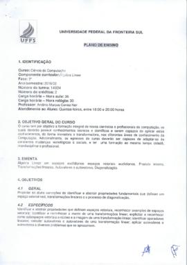 Álgebra Linear