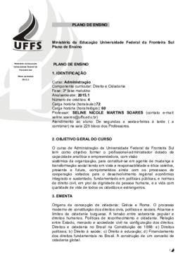 Direito e Cidadania