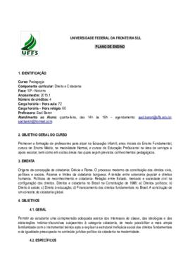 Direito e Cidadania