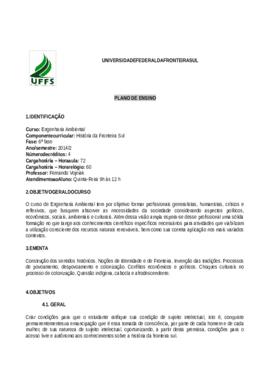 História da Fronteira Sul