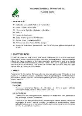 Introdução à Informática