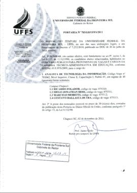 Portaria 783-GR-2011