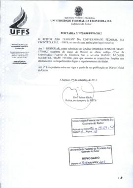 Portaria 972-GR-2012
