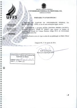 Portaria 617-GR-2011