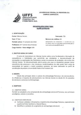 Antropologia Estrutural