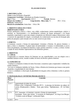 Introdução aos Estudos Literários