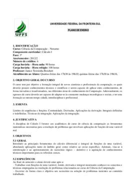 Cálculo I